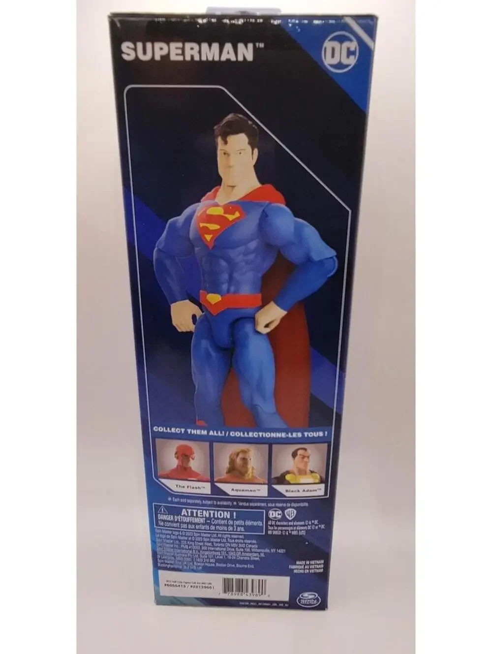 DC Comics, 12-Inch Superman Action Figure, Collectible - NIB